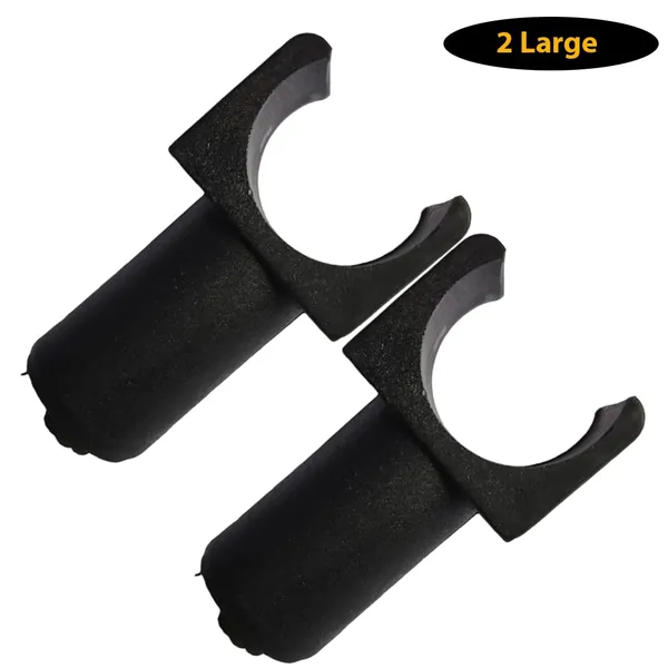 Black_Nylon_Seat_Rail_Glide_for_Fixed_Arm_Wheelchair_|_3/4"_(2_Large)