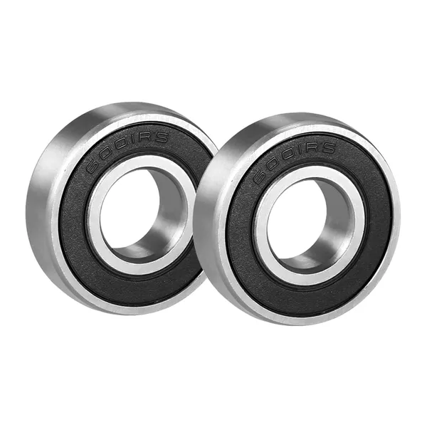 6001Rs_12X28X8Mm_Deep_Groove_Ball_Bearings_Rubber_Double_Shielded_Radial_Ball_Bearing_3D_Printer_Robotics_Diy_Projects_Or_Wheelchair_Wheel_Chrome_Steel_Pre_Lubricated_Pack_Of_2