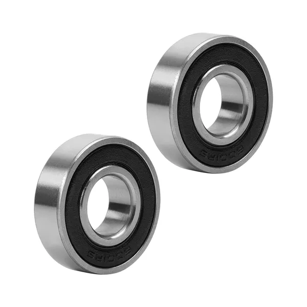 6001Rs_12X28X8Mm_Deep_Groove_Ball_Bearings_Rubber_Double_Shielded_Radial_Ball_Bearing_3D_Printer_Robotics_Diy_Projects_Or_Wheelchair_Wheel_Chrome_Steel_Pre_Lubricated_Pack_Of_2
