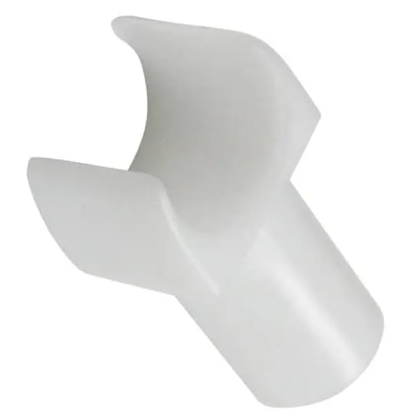 White_Nylon_Seat_Rail_Glide_for_Fixed_Arm_Wheelchair_|_3/4"_(2_Large)
