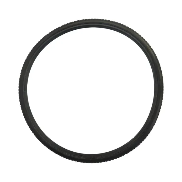 20_Inch_(20×1_3/8)_Replacement_Wheelchair_Puncture_Proof_Solid_PU_Rear_Wheel_Tires_Black_(Pack_Of_1)