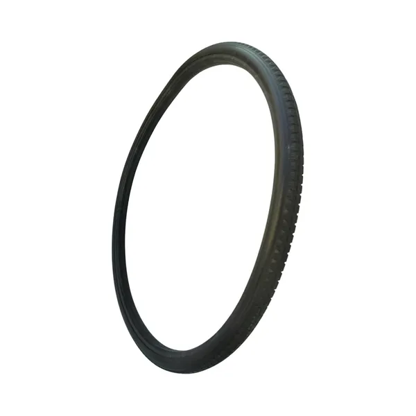 20_Inch_(20×1_3/8)_Replacement_Wheelchair_Puncture_Proof_Solid_PU_Rear_Wheel_Tires_Black_(Pack_Of_1)