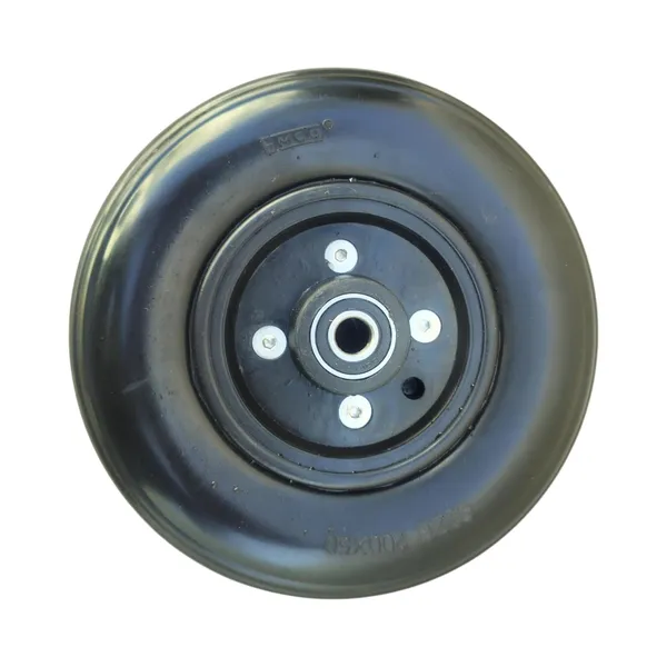8_Inch_(200×50)_Front_Caster_Wheel_for_Electric_Wheelchair_With_Bearing_-_Black_(Pack_of_1)