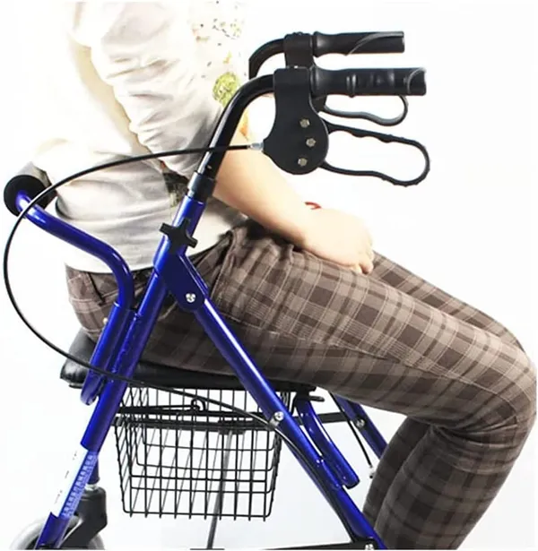 Lightweight_Foldable_Height_Adjustable_Aluminum_Steel_Dual_Use_Rollator_Walker_With_Seat_Removable_Basket_Weight_Capacity_110_Kg_Walker_For_Elderly_Seniors_Handicap_Old_People_Patients_-_Blue