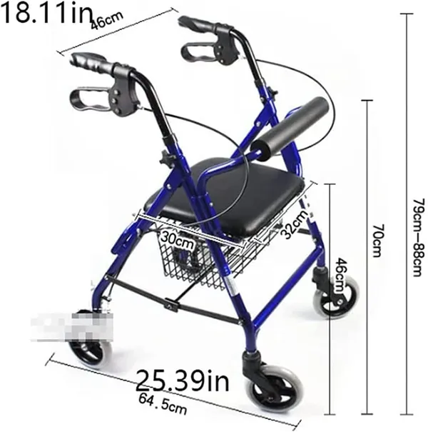 Lightweight_Foldable_Height_Adjustable_Aluminum_Steel_Dual_Use_Rollator_Walker_With_Seat_Removable_Basket_Weight_Capacity_110_Kg_Walker_For_Elderly_Seniors_Handicap_Old_People_Patients_-_Blue