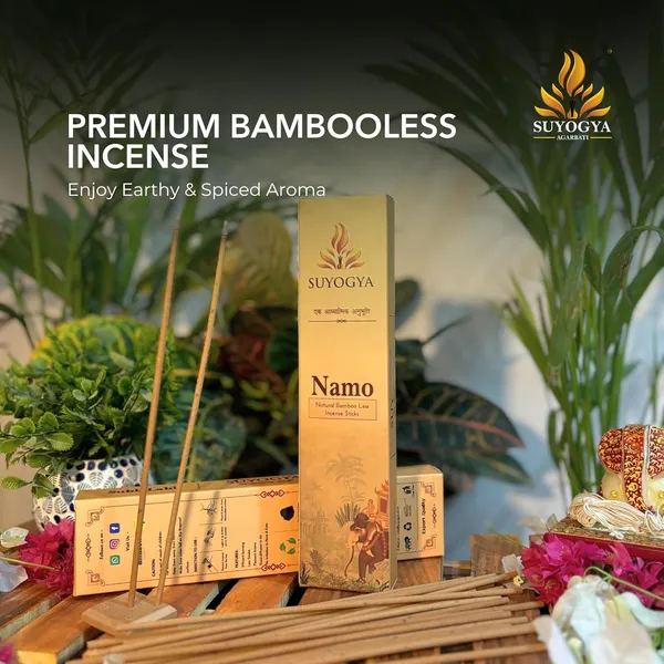 Namo_Premium_9_Inch_Bamboo_Less_Incense_Sticks_For_Pooja_Hawan_Samagri_60_Minutes_Long_Lasting_Fragrance_Ideal_For_Meditation_Festivals_And_Relaxation_Pack_Of_2