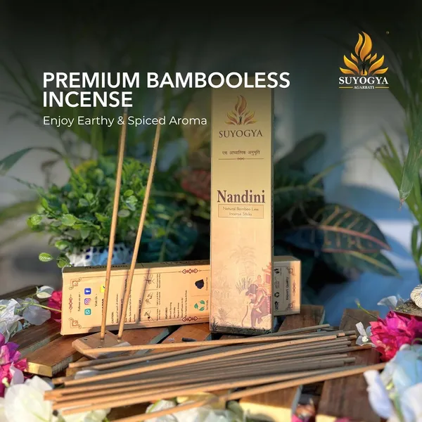 Nandini_Premium_9_Inch_Bamboo_Less_Incense_Sticks_Hawan_Samagri_60_Minutes_Long_Lasting_Fragrance_For_Pooja_Meditation_Festivals_Relaxation_Pack_Of_2