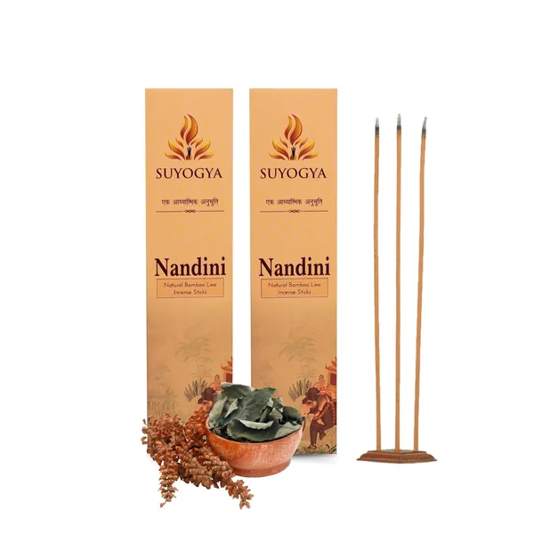 Nandini_Premium_9_Inch_Bamboo_Less_Incense_Sticks_Hawan_Samagri_60_Minutes_Long_Lasting_Fragrance_For_Pooja_Meditation_Festivals_Relaxation_Pack_Of_2