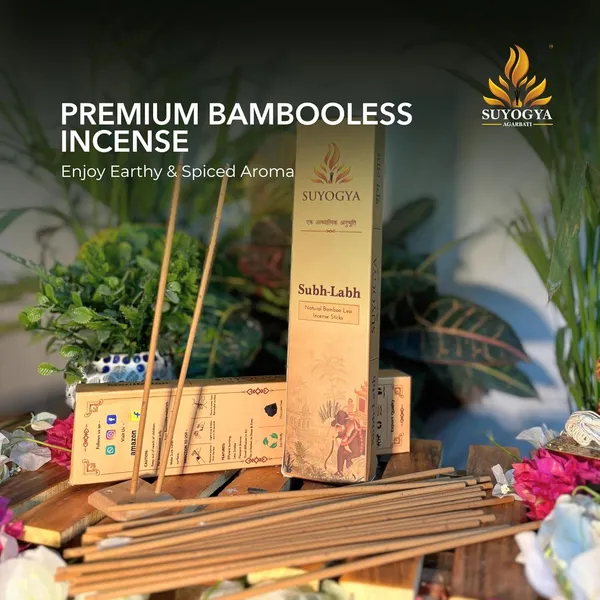 Subh_Labh_Premium_9_Inch_Bambooless_Incense_Sticks_Hawan_Samagri_60_Minutes_Long_Lasting_Fragrance_For_Pooja_Meditation_Festivals_Relaxation_Pack_Of_2