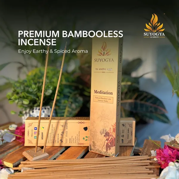 Meditation_Premium_9_Inch_Bamboo_Less_Incense_Sticks_For_Pooja_60_Minutes_Long_Lasting_Fragrance_Hawan_Samagri_Ideal_For_Meditation_Festivals_And_Relaxation_Pack_Of_3