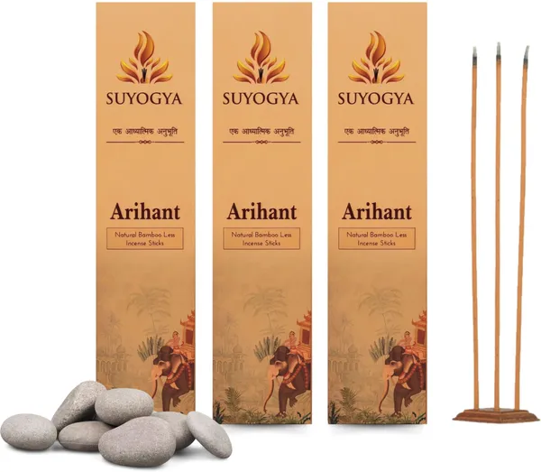 Suyogya_Arihant_Premium_9-Inch_Bambooless_Incense_Sticks_60_min_Long-Lasting_Fragrance_Saffron,_Lemon,_Jasmine,_Mogra,_Oud,_Patchouli_(150_Units,_Set_of_3)