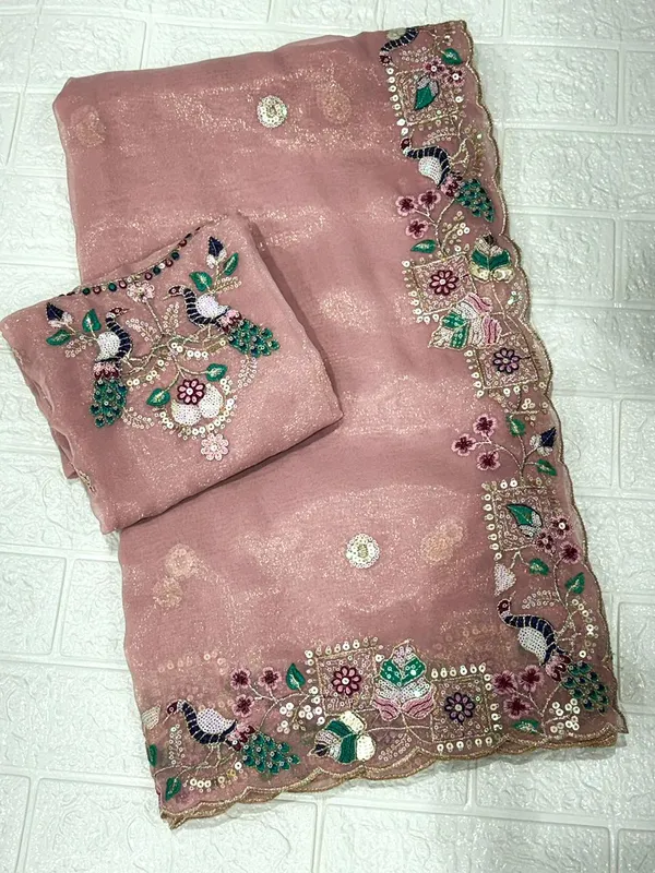 Faguniya_Nc_Simmer_Silk_Sequins_Multi_Thread_Embroidered_Work_Saree_Dusty_Grey