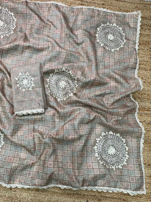 New_Nargis_Tusser_Linen_Cotton_With_All_Over_Digital_Print_Hand_Katha_Work_Light_Brown