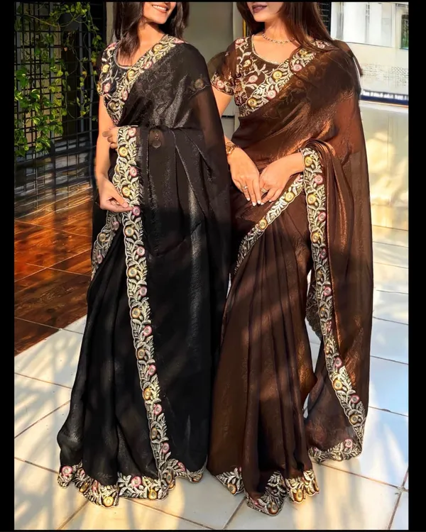 Fandy_Satin_Saree_With_Intricate_Zari_And_Swarovski_Handwork_Black