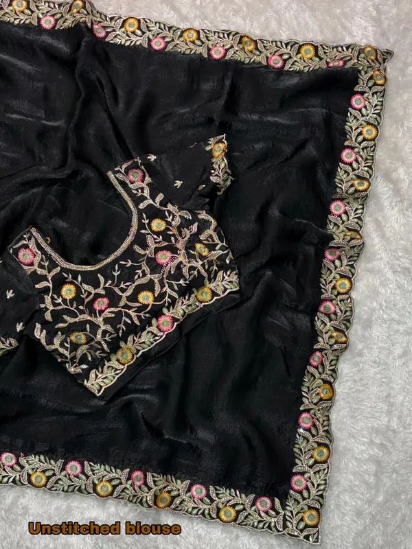 Fandy_Satin_Saree_With_Intricate_Zari_And_Swarovski_Handwork_Black
