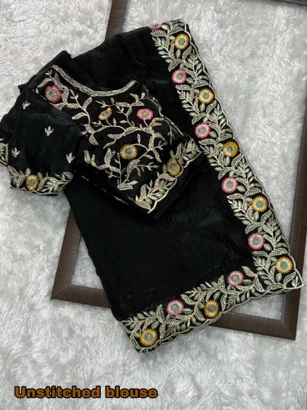 Fandy_Satin_Saree_With_Intricate_Zari_And_Swarovski_Handwork_Black