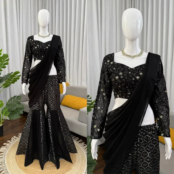 Midnight_Foux_Gorgette_Elegance_Sequin_Embroidered_Sharara_Choli