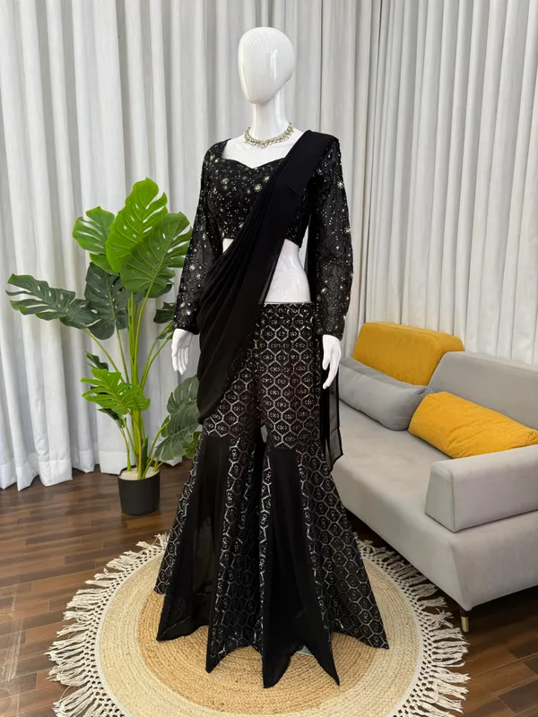 Midnight_Foux_Gorgette_Elegance_Sequin_Embroidered_Sharara_Choli