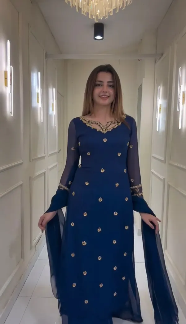 New_Superhit_Trending_Festive_Collection_Kurti_Plazzo_Dupatta_Set_With_Embroidery_Work_On_Faux_Georgette_Fabric