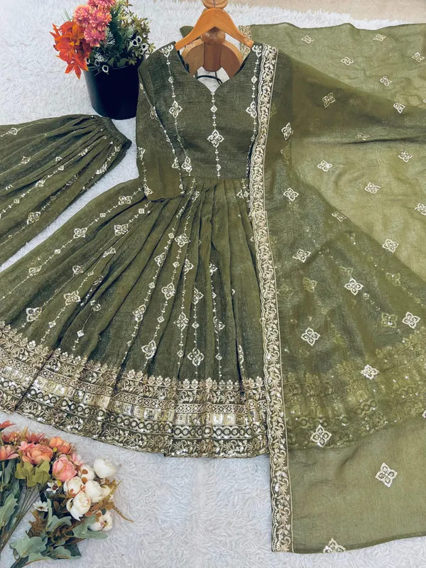 Rose_Crunchy_Silk_Anarkali_Gown_With_Sharara_Set_With_Heavy_Zari_Embroidery_Mehandi
