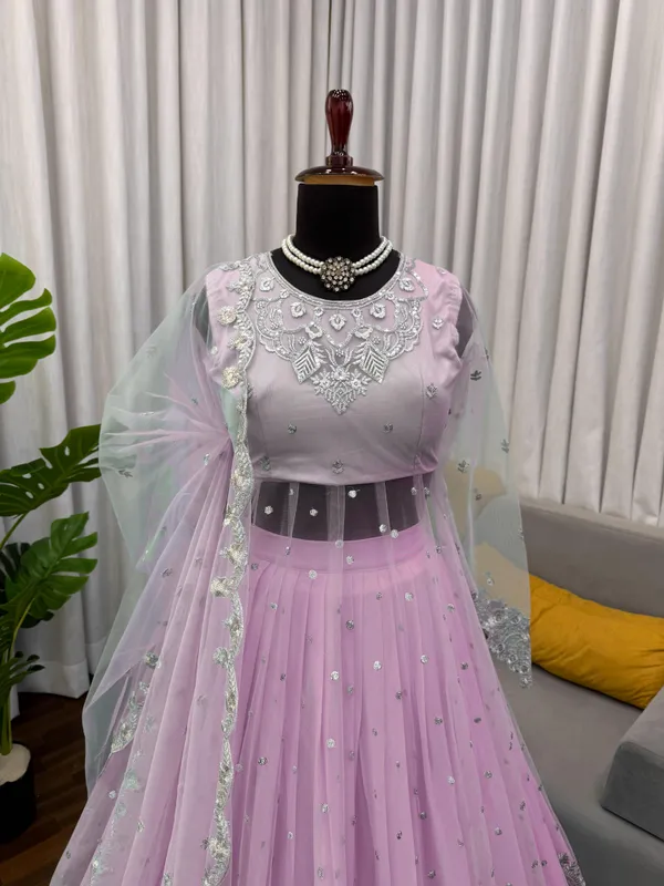 Gown_Lehenga_Effortless_Charm_With_Our_Exclusive_3_Piece_Set_Crafted_For_Comfort_Stitched_With_Grace_Baby_Pink