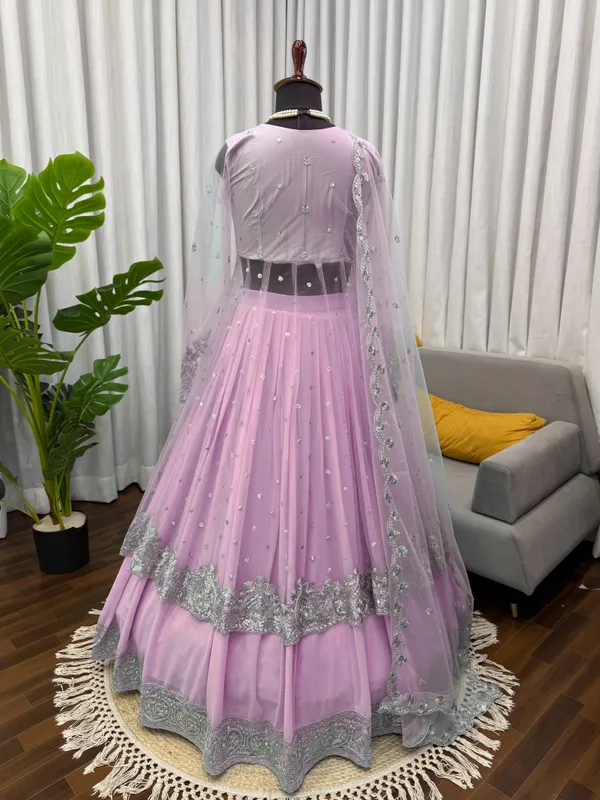 Gown_Lehenga_Effortless_Charm_With_Our_Exclusive_3_Piece_Set_Crafted_For_Comfort_Stitched_With_Grace_Baby_Pink