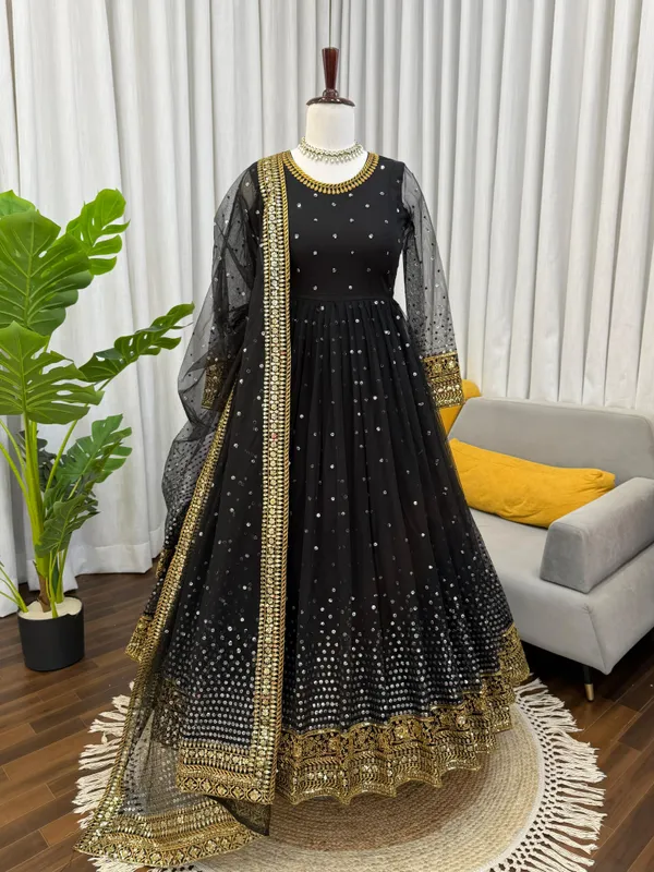 Regal_Black_Butterfly_Net_Anarkali_Gown_With_Intricate_Zari_Work
