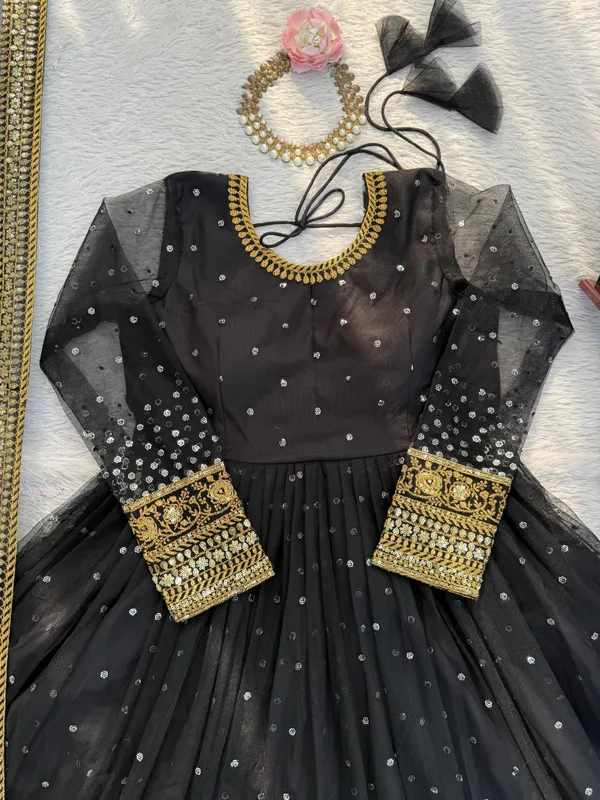 Regal_Black_Butterfly_Net_Anarkali_Gown_With_Intricate_Zari_Work