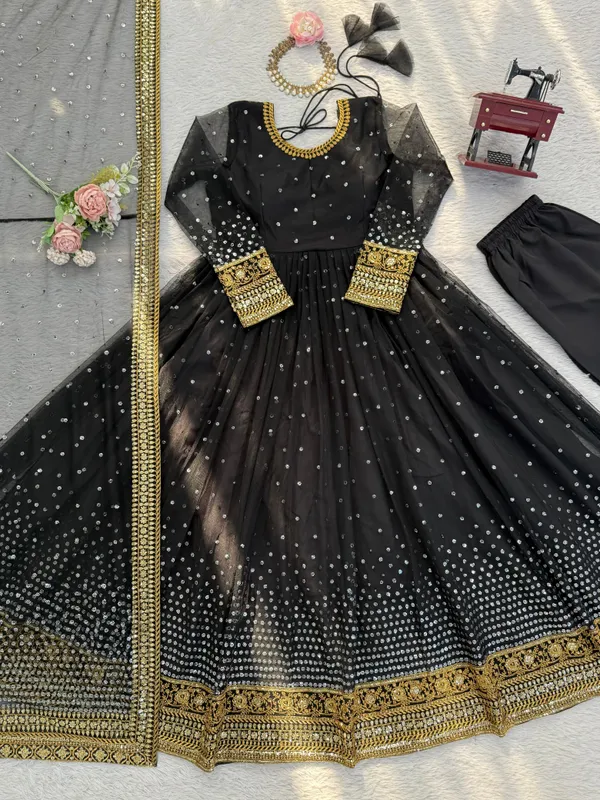 Regal_Black_Butterfly_Net_Anarkali_Gown_With_Intricate_Zari_Work