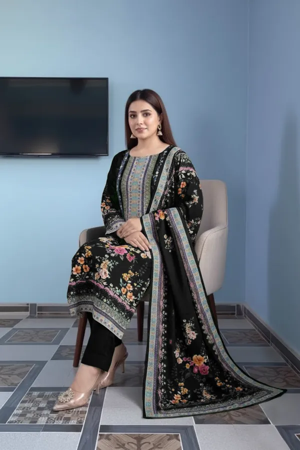 Elegant_Floral_Muslin_Suit_Set_Is_Ready_For_Occasions_Black