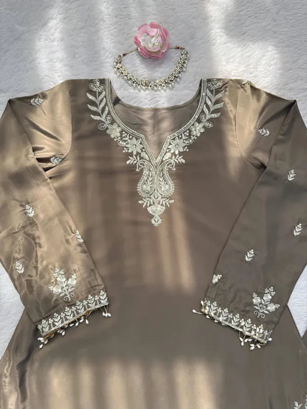 Heavy_Natural_Crepe_Silk_3_Piece_Readymade_Sharara_Top_Set_Grey
