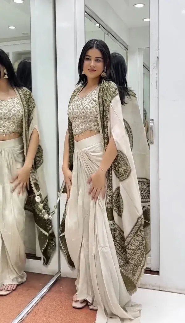 Get_Festive_Ready_In_Our_New_Indo_Western_3_Piece_Set_With_Embroidery_With_Real_Mirror_Work_In_Detailing
