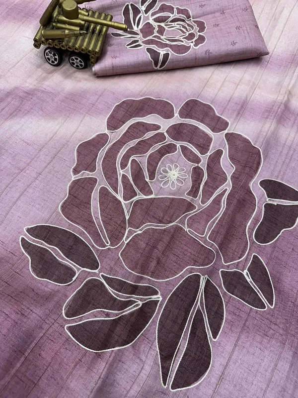 Linen_Cotton_Coorg_Saree_With_Kantha_Hand_Position_Work_Dusty_Pink