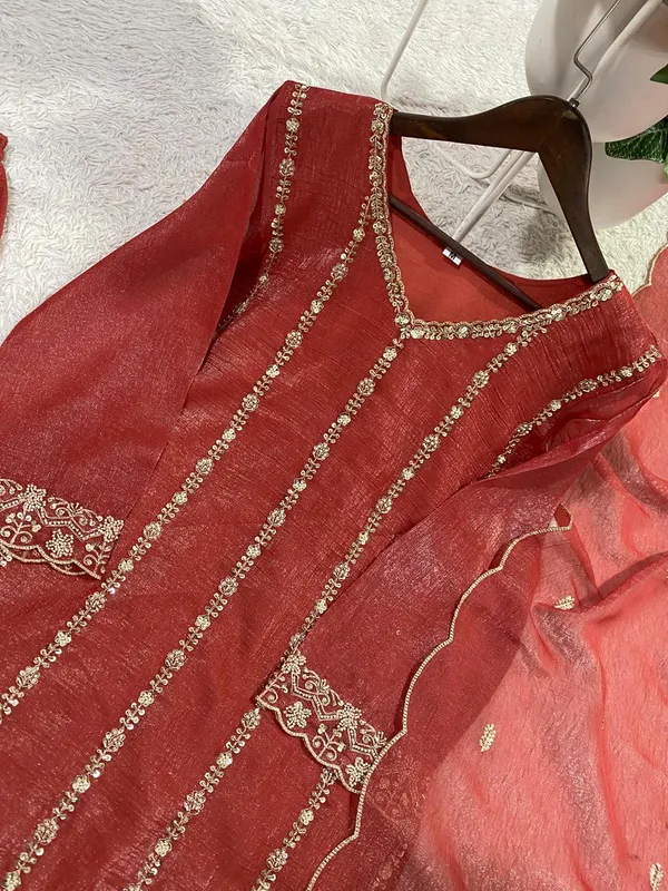 Perfect_For_Party_And_Wedding_Designer_Beads_And_Sequence_Embroidered_Top_Plazzo_And_Dupatta