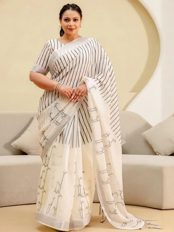 Linen_Cotton_Saree
