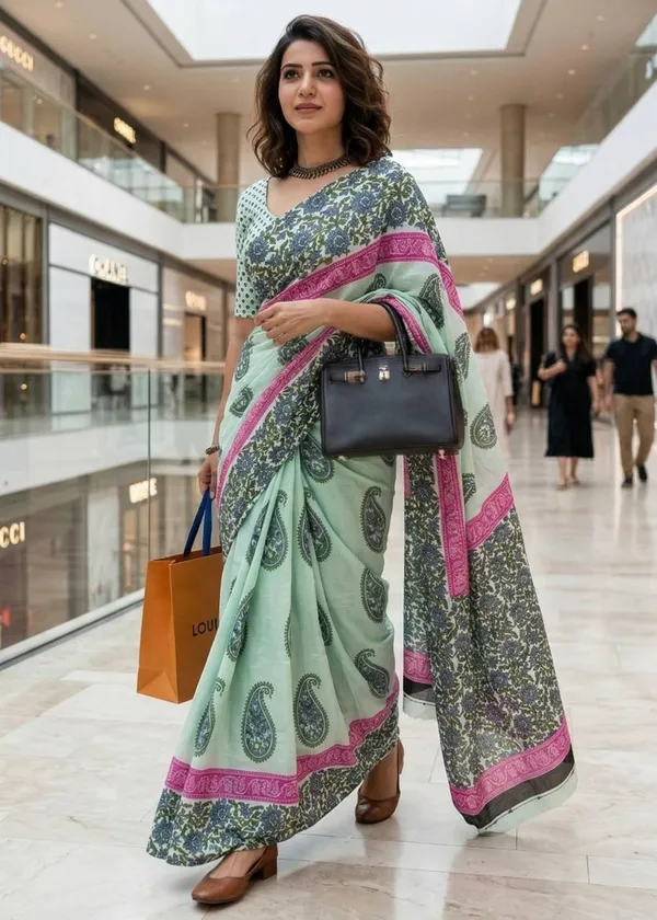 Rajeshtani_Hand_Block_Printed_Design_Lunching_Mint_Green