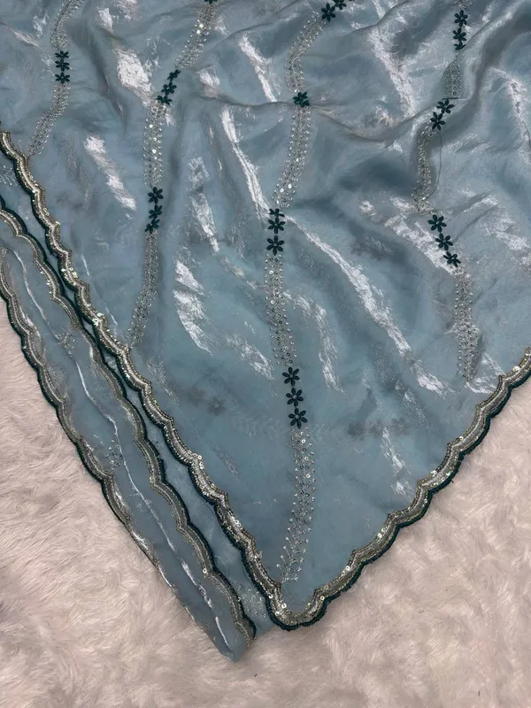 Tremendous_Peach_Sequence_Work_Fandy_Silk_Saree_Sky_Blue