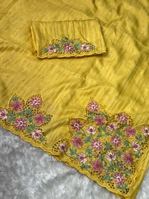Embroidered_Work_With_Cutwork_Yellow