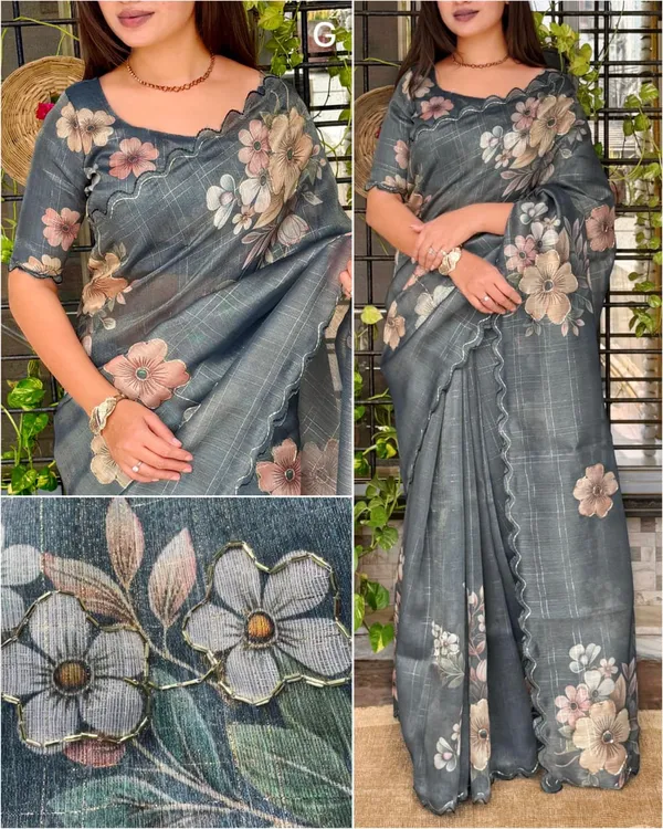 Cutwork_Outline_Of_Sequins_Bids_In_Saree_Border_Grey