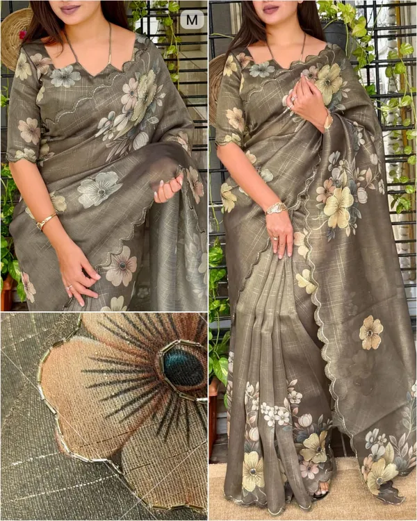 Cutwork_Outline_Of_Sequins_Bids_In_Saree_Border_Mehandi