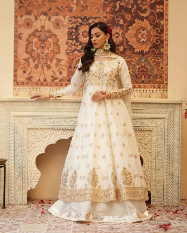 Designer_Gown_With_Lehngha_Set_Crafted_In_Classy_Tones_With_Premium_Fabric_Detailing