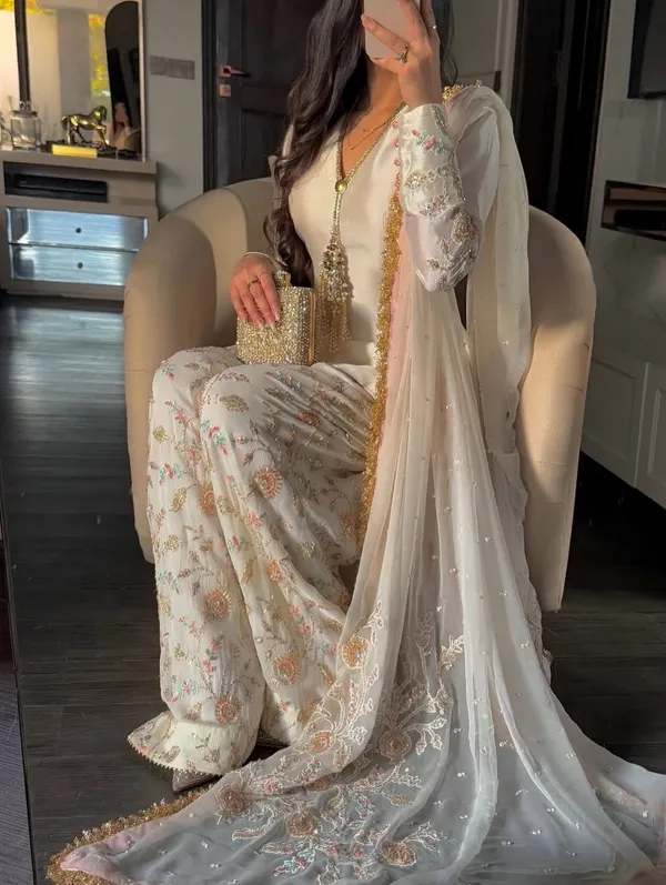 Signer_Party_Wear_Look_Pur_Glass_Satin_Top_Farsi_Palazzo_With_Dupatta_Set