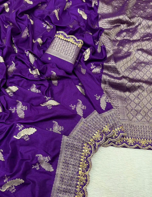 Kanchi_Borders_Meets_The_Tradition_Saree_Purple
