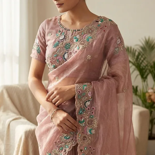 Faguniya_Nc_Simmer_Silk_Sequins_Multi_Thread_Embroidered_Work_Saree_Blush_Pink