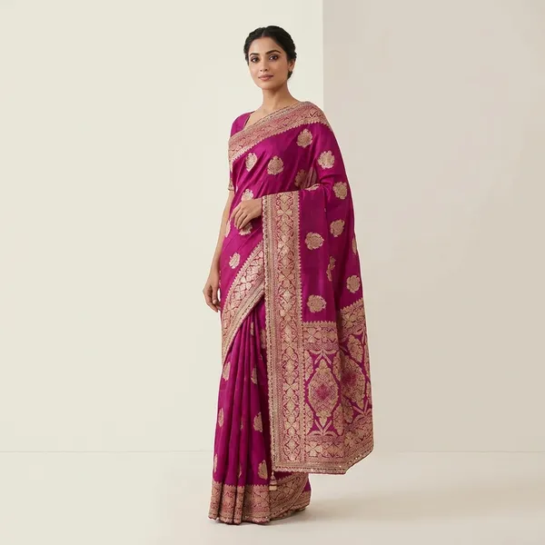 Russian_Cotton_Silk_Weaving_Saree_Jari_Elegant_Weaving_Rich_Pallu_With_Embroidery_Work_Border_Pink