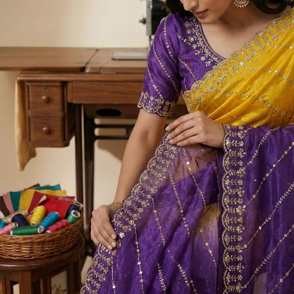 Rich_Look_Yellow_Blue_Fendy_Satin_Pedding_Fabric_With_Beautiful_Embroidery_3_Mm_Sequence_Work