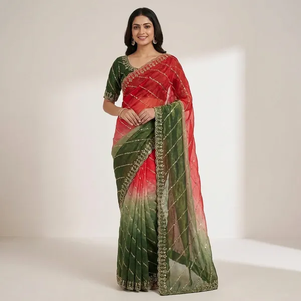 Rich_Look_Red_Mehandi_Fendy_Satin_Pedding_Fabric_With_Beautiful_Embroidery_3_Mm_Sequence_Work