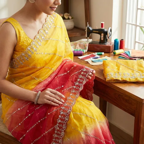Rich_Look_Yellow_Pink_Fendy_Satin_Pedding_Fabric_With_Beautiful_Embroidery_3_Mm_Sequence_Work