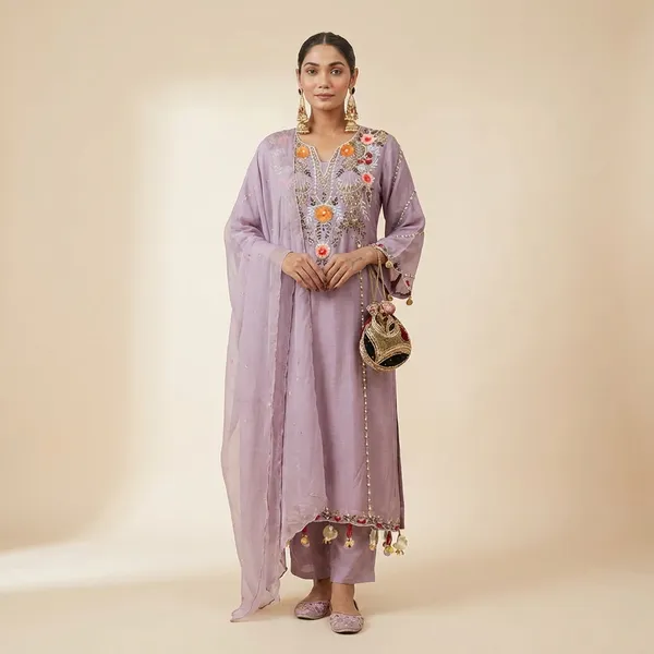 Women_Pure_Viscose_Chanderi_Silk_Kurta_Sets_Baby_Pink