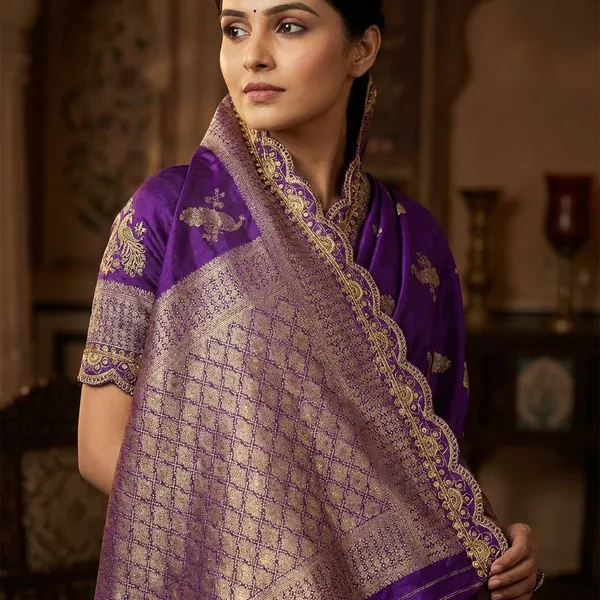 Kanchi_Borders_Meets_The_Tradition_Saree_Purple